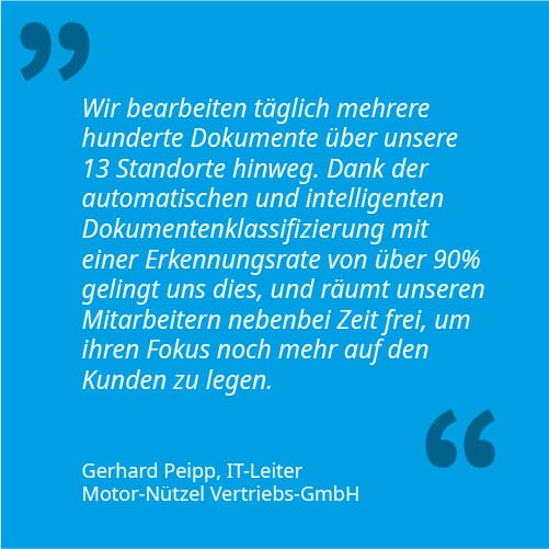 Motor Nützel digitalisiert seine Geschäftsprozesse