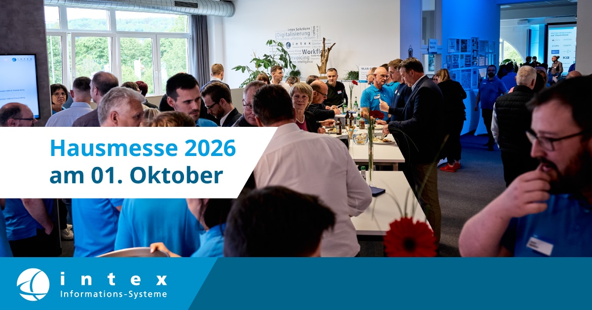 Hausmesse 2026 am 01. Oktober