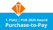 1. Platz für die beste Purchase-to-Pay Lösung