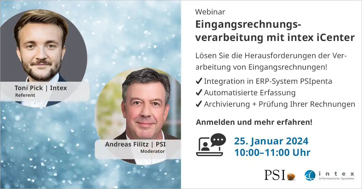 Online Webinar iCenter 25. Januar 2024